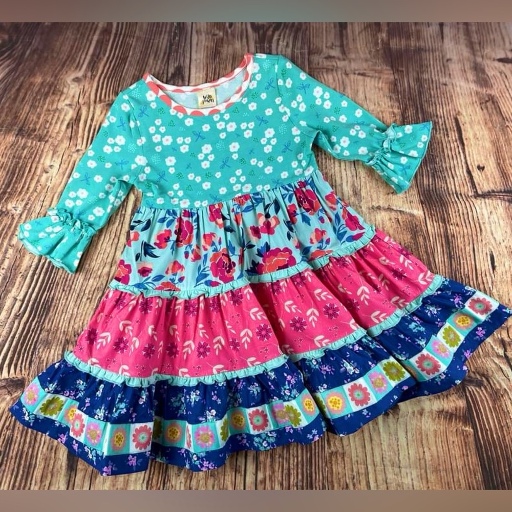 Wildflowers Clothing Exclusive Tiered Dress - Picture 1 of 3